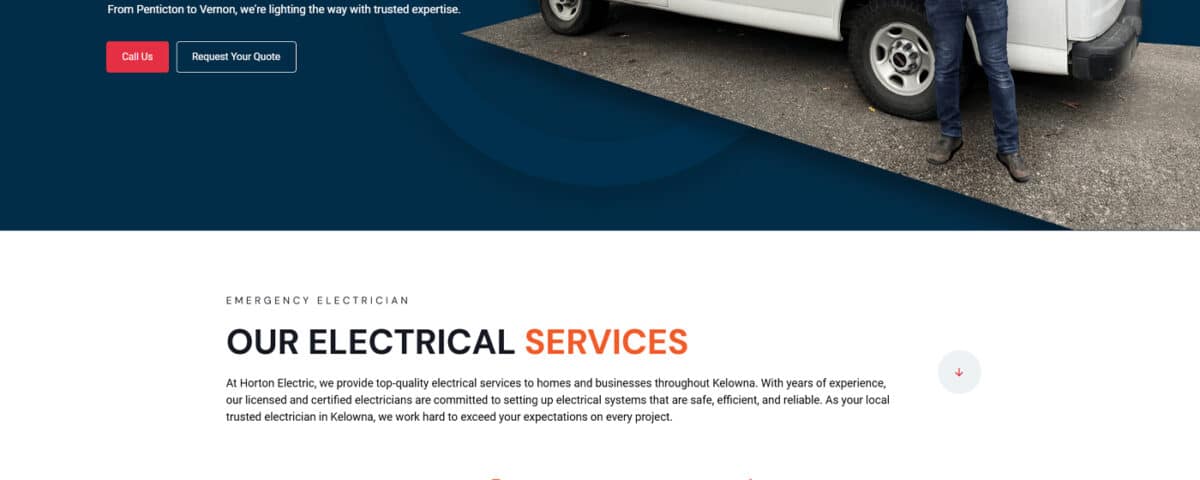 horton website build by wordpress expert in philippines