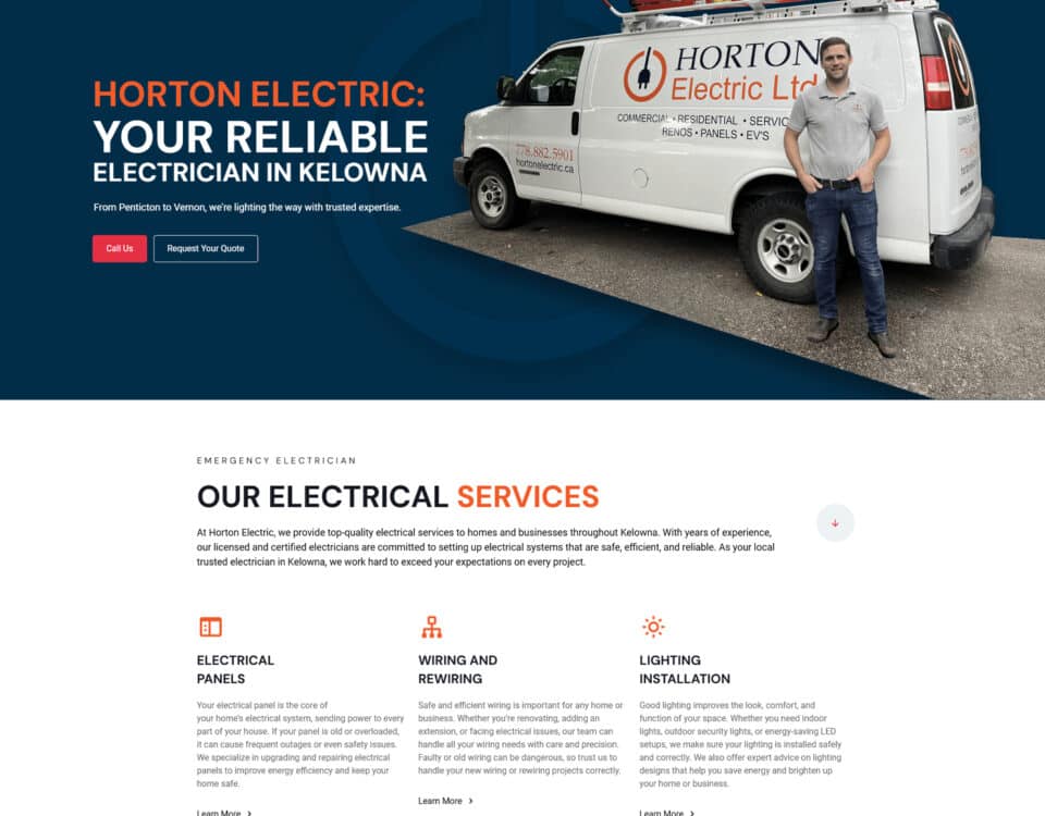 horton website build by wordpress expert in philippines